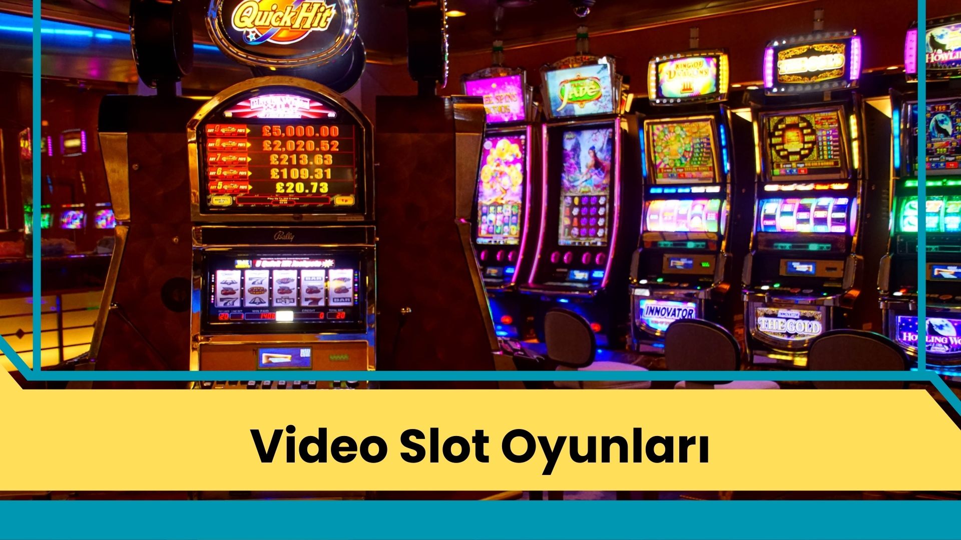 Video Slot Oyunları Geleceğe Işınlıyor